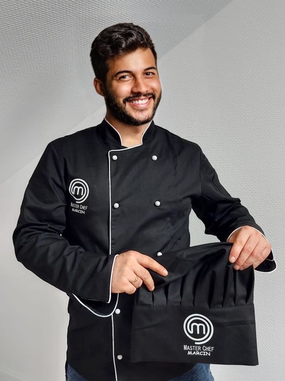 TOP CHEF szakács sapka névvel való személyre szabással
