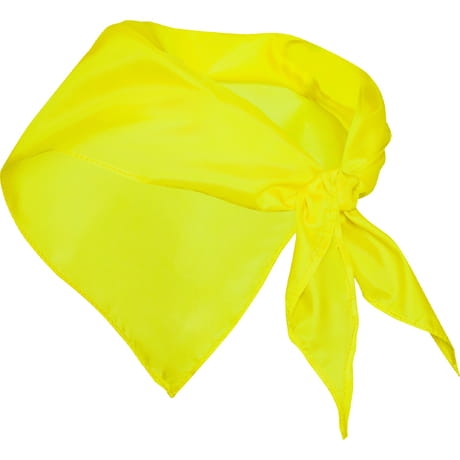 sárga háromszög sál