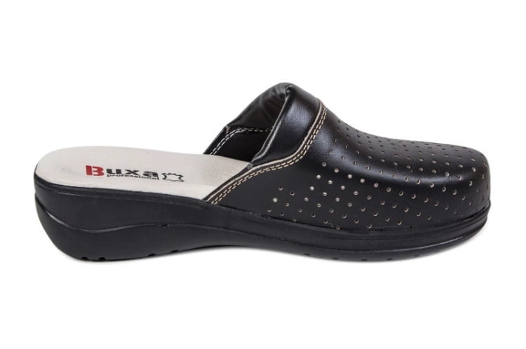 Skórzane buty medyczne Premium czarne