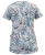 Medyczna bluza we wzorek W7 z 100% bawełny elastycznej