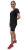 Czarny casual premium komplet medyczny