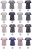 Bluza we wzorek W18 z 100% elastycznej bawełny medycznej