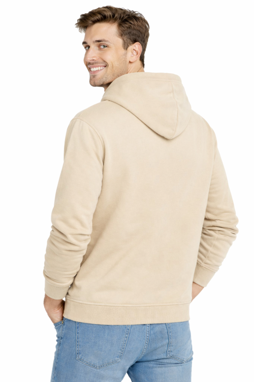 Bluza-dresowa-męska-z-kapturem-i-kieszeniami-kolor-jasny-beż-widok-z-tyłu.png
