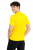 T-shirt męski z krótkim rękawem gramatura 190g żółty widok z tyłu.png