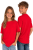 T-shirt dziecięcy dla chłopca i dziewczynki kolor czerwony.png