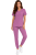Komplet medyczny damski  winogron– scrubs CASUAL PREMIUM-przód.png