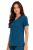 Casual Premium damska bluza medyczna morska_bok.png