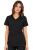 Czarna bluza medyczna damska BASIC PREMIUM_przód.png